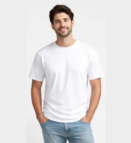 White Cotton T-Shirt