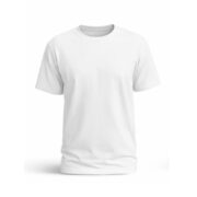 WHITE COTTON OVERSIZE T-SHIRT - Image 2