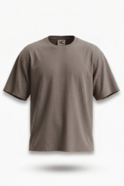 DARK GREY OVERSIZE T-SHIRT - Image 4