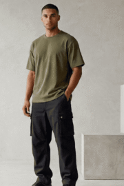 MILITARY GREEN OVERSIZE T-SHIRT